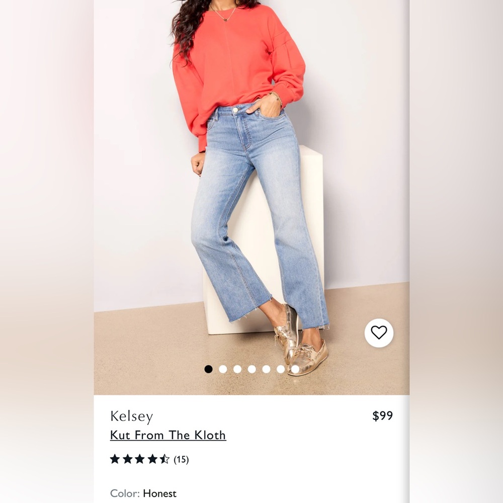 Women's Blue Flared Jeans